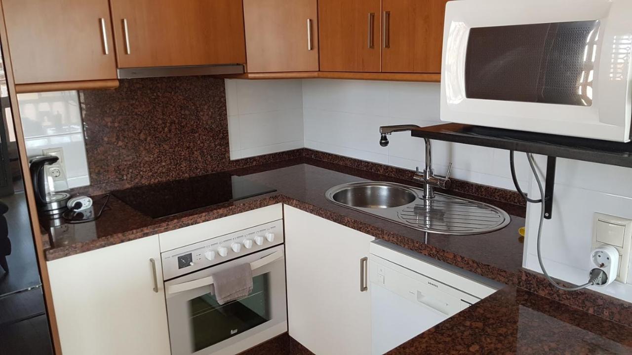 Apartamento Con Tres Dormitorios Vista Mar Santa Pola Bagian luar foto
